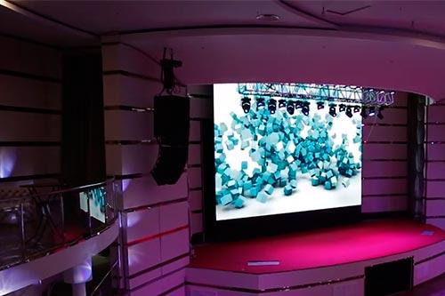 Screens for a banquet hall (stage, reception, karaoke stage) image 2