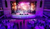 Screens for a banquet hall (stage, reception, karaoke stage) image 1