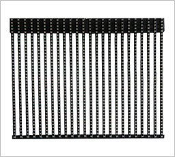 Реечный медиафасад